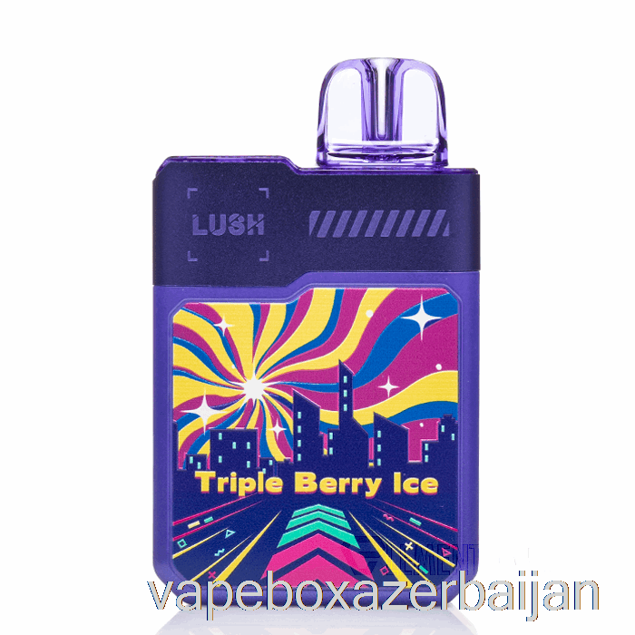 Vape Baku Digiflavor x Geek Bar LUSH 20K Disposable Triple Berry Ice